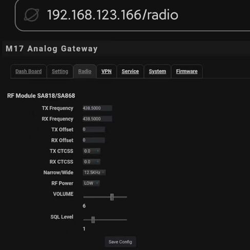 AURSINC ترقية M17 التناظرية بوابة Hotpot ESP32 دعم إلغاء الضوضاء ، AGC M17 mref عاكس in Kuwait