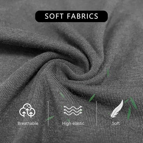 Jimonda Soft Underwear Pack Mens Breathable Bamboo Rayon & Copper Fibre Boxer Briefs Fly Front with Pouch in Saudi Arabia