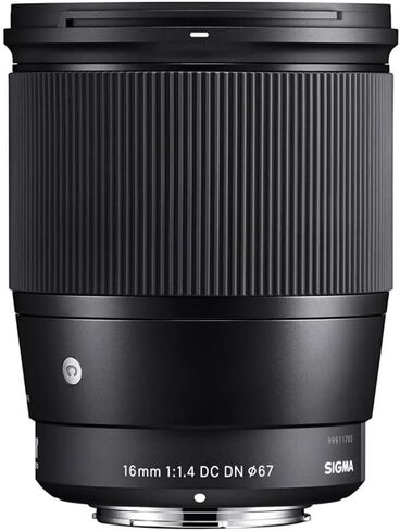 عدسة سيجما 16 ملم F1.4 DC DN المعاصرة لكاميرات Nikon Z-Mount DX عديمة المرآة APS-C 402973 حزمة مع ملحقات التصوير الفوتوغرافي Deco Gear + مجموعة مرشح UV CPL FLD مكونة من 3 قطع وبرامج فيديو للصور in Saudi Arabia