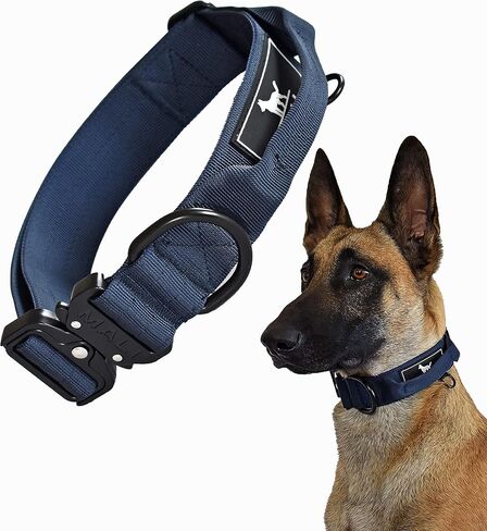 MALI Dog Collar - 18 Colors -Adjustable Heavy Duty Nylon Collar with Quick-Release Metal Buckle in Saudi Arabia