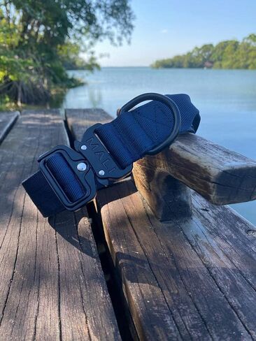 MALI Dog Collar - 18 Colors -Adjustable Heavy Duty Nylon Collar with Quick-Release Metal Buckle in Saudi Arabia