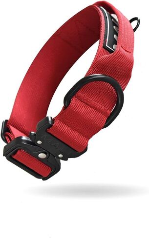 MALI Dog Collar - 18 Colors -Adjustable Heavy Duty Nylon Collar with Quick-Release Metal Buckle in Saudi Arabia