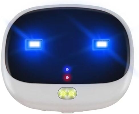 Intelligent Dog Collar -Pet GPS Tracker- Petsafe Wireless Fence, Real Tracking,Route Review, Health Monitoring,Waterproof Collar with Dynamic LED Lights. [with No Membership ](Black) in Saudi Arabia