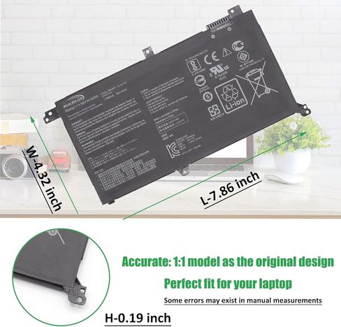 B31N1732 استبدال بطارية الكمبيوتر المحمول ASUS VivoBook S14 S430FA S430FN S430UA S430UN X430FA X430FN X430UF X430UN K430FA K430FN K430UF R430FA R430FN V430FA V430FN V430UF F571GD FX571GT K57 1 جي تي in Kuwait