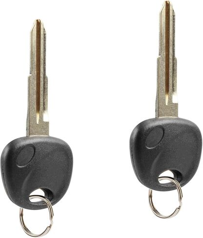 2x USARemote Remote Fob Uncut Plastic Head مفتاح ميكانيكي لباب السيارة الفارغ لـ 2006 2007 2008 2009 2010 2011 Hyundai Accent 2006 2007 2008 2009 2010 Kia Rio (HY16-P) in Saudi Arabia