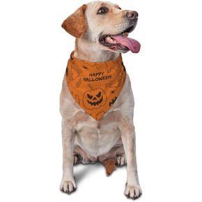 باندانا الكلب للهالوين، وشاح الحيوانات الأليفة على شكل يقطين الخفافيش، وشاح الكلب المثلث، وشاح الحيوانات الأليفة ذو الوجهين للصبي والفتاة، فكرة (أصفر) in Kuwait