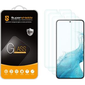 Supershieldz (3 Pack) Designed for Samsung (Galaxy S23 Plus 5G) Tempered Glass Screen Protector, Anti Scratch, Bubble Free