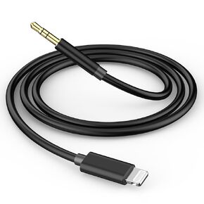 [معتمد من Apple MFi] سلك iPhone Aux للسيارة، محول مقبس سماعة الرأس 3.3FT Lightning إلى 3.5 مم كابل صوت Aux ستيريو للسيارة لهاتف iPhone 14 13 12 11 XS XR X 8 7 إلى ستيريو منزلي للسيارة/سماعة رأس/مكبر صوت