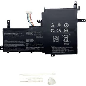 B31N1842 Laptop Battery for Asus VivoBook S15 S531FA S531FL K531FA K531FL X531FA X531FL M513IA M513UA K513EA K513EQ F513EA F513EP S513EA S513EP S513EQ V531FA V531FL X513EA X513EP X513EQ X513IA