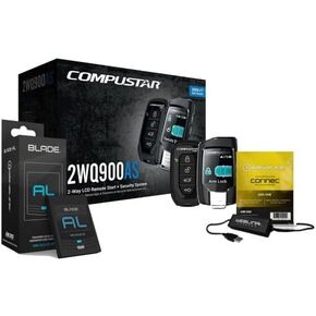CS2WQ900-AS All-in-One 2-Way Car Remote Start & Alarm Bundled with + (1) ADS-BLADE AL Universal bypass Module + (1) ADS-USB Weblink USB Interface