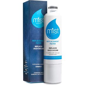Mist DA29-00020B Water Filter Replacement. Compatible with Samsung: DA29-00020B-1, DA29-00020B, Haf-Cin/Exp, RF263BEAESR, RF28HMEDBSR, RF4287HARS, RF28JBEDBSG, Many More Samsung Models, 1 Pack