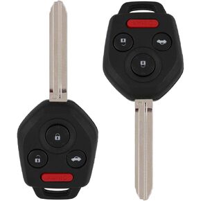 SCITOO Keyless Entry Remote Key Fob Replacement for 1 X 4 Button Uncut Car Key for Subaru Forester 2014-2018 for Subaru Impreza 2012-2016 for Subaru Legacy Outback 2015-17 2pcs FCC CWTWB1U811 315MHz