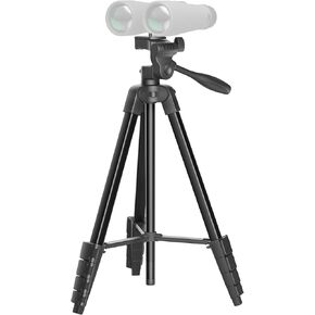 63"Tripod, Travel Portable Tripod for Binoculars, Spotting Scopes, Camcorders, or SLR Cameras