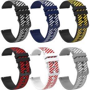 FitTurn Watch Bands Compatible for KOSPET Tank M1 Pro/M1/M2/M3/T2/T3 Smart Watch, Wrist Strap for AMAZTIM C20 Pro/C20/M2/T2 Soft Silicone Loop Replacement Bracelet For Men