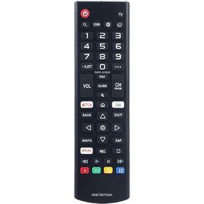 New Replaced Remote fit for LG TV 4K Smart TV 32LK540BBUA 43UM6900PUA 43UM6910PUA 43UM6950DUB 43UM7100PUA 43UM7300AUE 43UM7300PUA 43UM7310PUA 49LK5400BUA 49SM8000PUA 49SM8600PUA 49UM6900PUA