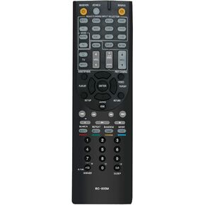 RC-803M Replacement Remote Control Applicable for Onkyo AV Receiver TX-NR609 TX-NR609B HT-S7409 HT-S8409 TXNR609 TXNR609B HTS7409 HTS8409