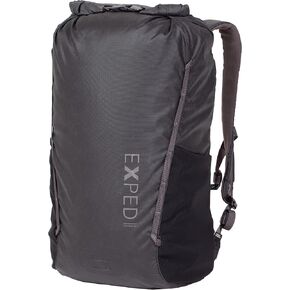 Exped Typhoon 25 | Lightweight Travel Backpack | Waterproof Backpack | Multifunctional Backpack, Black, 25L