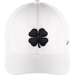Black Clover Premium Clover 16 Flex Cap, White/Green, S/M