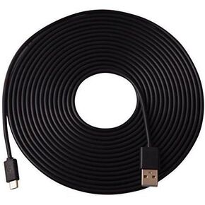 OMNIHIL USB Extension 30 FT High Speed 2.0 Micro USB Charging Cable Compatible with Ring Stick Up Cam