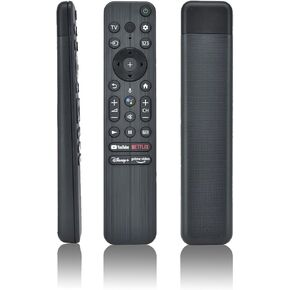 Voice Remote Control for Sony XR A80K A80CK X80K X80CK A90K X90K X90CK A95K X85K X95K Z9K Series Bravia OLED Ultra HD Smart TV RMF-TX800U RMF-TX900U 1-013-691-22 RMFTX800U RMFTX900U Replacement