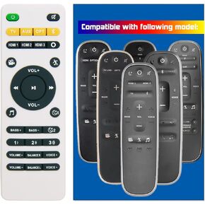 New Remote Control Replacement for Polk Audio Soundbar MagniFi One, Magnifi Mini, FR1 Home Theater Sound Bar System