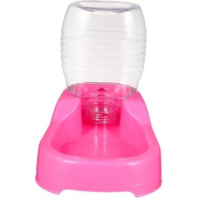 Toddmomy Dog Water Feeder Auto Dog Feeder Pet Food Dispenser Pet Drinking Tool Water Bottle Puppy Feeder Puppy Water Feeder Pet Stuff Cat Bowl Pet Water Feeder Pet Supplies Pink Cat Food