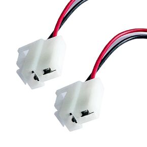 2Pcs Connector Pigtail Alternator Plug Repair Harnes 2-Way (DAC072)
