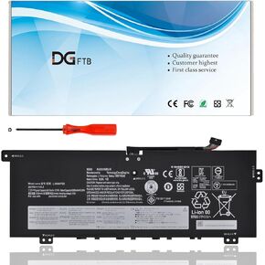 L18M4PE0 L18C4PE0 L18L4PE0 New Laptop Battery for Lenovo Yoga C740-14 C740-14IML C740-141ML Series SB10W67368 5B10W67296 L18L4PE0 SB10W67235 5B10W67185 5B10U40210 7.72V 51Wh/6610mAh