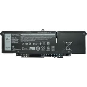 WW8N8 Laptop Battery 57Wh 4878mAh 11.4V Compatible with DELL Latitude 7340 7350 7440 7450 7640 7650 Series Notebook FH97R 0HYH8 0CTJJ6 2ICP6/65/78 3ICP6/65/78
