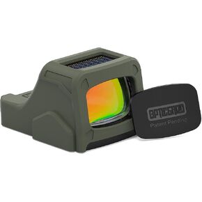 غطاء النطاق المتوافق مع Holosun 508T يحمي بصرياتك أثناء العمل من الغلاف الضال والسقوط، تصميم سهل التركيب ومقاوم للصدمات يتضمن غطاء عدسة قابل للفصل للحماية باللون الأخضر