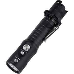 RovyVon GL7 G2 Flashlight 2000 Lumen Super Bright USB C Rechargeable Flashlights with Dual Switch,5 Modes,IPX8 Waterproof High Lumen Handheld Flashlights for Camping,Emergency
