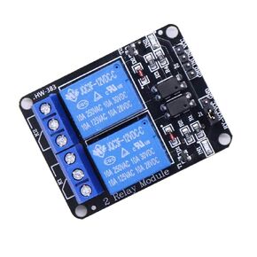 Relay Module with Optocoupler Isolation Relay Control Board Compatible with Arduino UNO R3 Raspberry Pi DSP AVR PIC ARM (12V Relay 2 Channel)