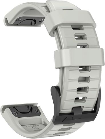OVERSTEP Compatible with Garmin Fneix 7 Pro/Fenix 8 47mm Bands, 22mm Soft Silicone Quick Fit Replacement Band for Fenix 5/Fenix 6/Fenix 7/Fenix E 47mm/Approach S62/Quatix 7 Smartwatch in Saudi Arabia