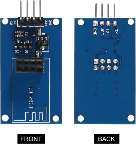 10pcs ESP8266 Serial Wi-Fi Wireless ESP-01 Adapter Module 3.3V 5V Compatible for Arduino in Saudi Arabia