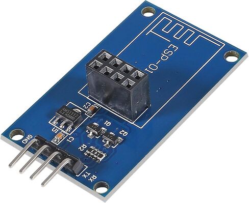 10pcs ESP8266 Serial Wi-Fi Wireless ESP-01 Adapter Module 3.3V 5V Compatible for Arduino in Saudi Arabia