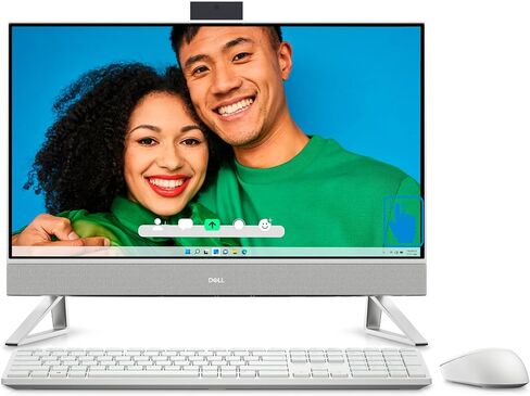 Dell Inspiron 7720 All-in-One 27" FHD Touchscreen Display (Intel i7-1355U, GeForce MX550, 32GB RAM, 1TB SSD + 2TB HDD, Intel Iris, WiFi 6E, BT 5.3, Wireless KB&M, RJ-45, SD Reader, Webcam, W11P) in Saudi Arabia