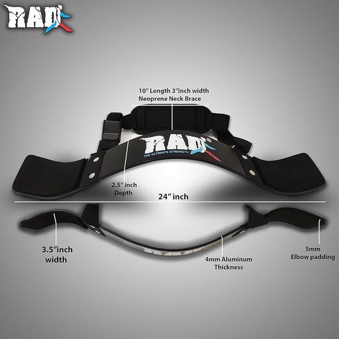 RAD Arm Blaster for Biceps & Triceps, Strength Training Arm Machines Great for Bicep Blaster, Bicep Curl Support Isolator in Kuwait