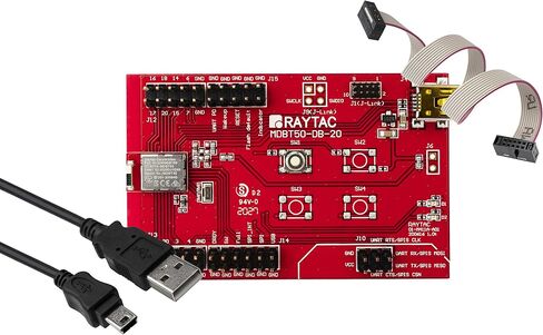 MDBT50-DB Nordic nRF52820 Module Demo Board Dev Kit 18 GPIO وحدة بلوتوث BT5.2 FCC IC CE Telec KC SRRC (هوائي رقاقة) in Saudi Arabia