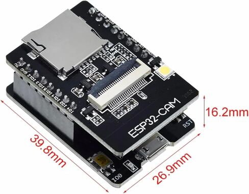 ESP32-CAM ESP32-CAM-MB 5V WiFi Bluetooth Development Board CH340G OV2640/8225N Camera in Saudi Arabia