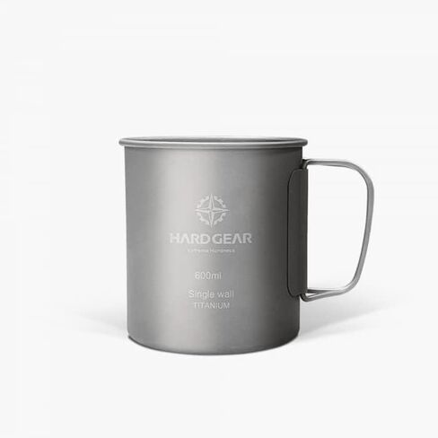 Hardgear Titanium Mug Cup 600ml in Saudi Arabia
