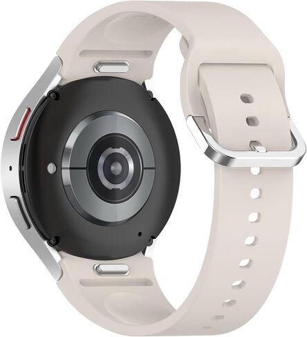 One Click soft Silicone Bands Compatible for Samsung Galaxy Watch 7 40mm 44mm/Watch FE 40mm/Watch 6/5/4 40mm 44mm/Watch 6 Classic 43mm 47mm/Watch 5 Pro 45mm, No Gap Sport Strap for Men Women in Saudi Arabia