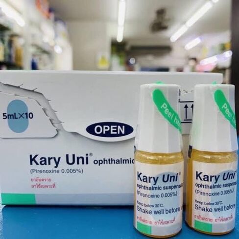 (Pack of 2) x 10ml Kary UNI Pet Eye Drops Cataracts & Gentle Formula, Promotes Eye Clarity & Dryness Eye in PPL Pets & All Animals Dogs, Cats Pet Care Eye Ointment Drops in Saudi Arabia