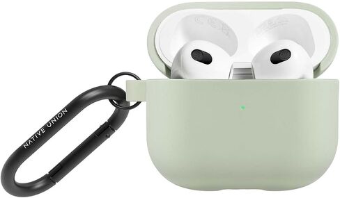 حافظة Native Union Roam لأجهزة AirPods (الجيل الثالث) - حافظة بسيطة مع مشبك - متوافقة مع AirPods (Slate) in Kuwait