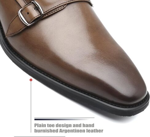 La Milano Men Dress Shoes Lace Up Oxford Classic Plain Toe Modern Formal Leather Shoes for Men in Kuwait