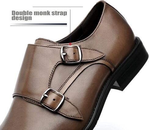 La Milano Men Dress Shoes Lace Up Oxford Classic Plain Toe Modern Formal Leather Shoes for Men in Kuwait