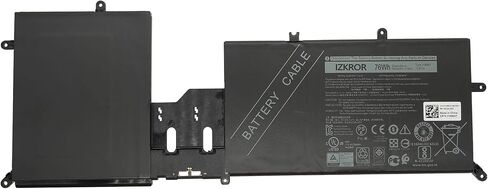 Y9M6F 76Wh 6334mAh 4-Cells Battery Replacement for Dell Alienware M17 R2 / M15 R2 / P41E001 P87F001 P41E P87F Series 0Y9M6F 8K84V 08K84V 11.4V in Saudi Arabia