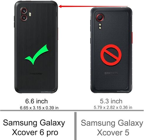 حافظة Osophter لهاتف Galaxy Xcover 6 Pro، حافظة Galaxy Xcover Pro 2 مع قطعتين واقي شاشة ممتص للصدمات، غطاء حماية للهاتف الخلوي من مطاط TPU المرن لهاتف Samsung Galaxy Xcover 6 Pro (أسود) in Saudi Arabia