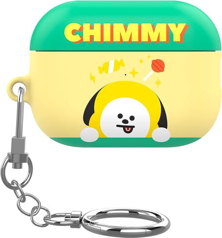 BT21 Official Merchandise for AirPods Pro 2 Case Cover Protective Hard Case with Keychain for AirPods Pro 2nd Generation (2022) - Cooky in Saudi Arabia