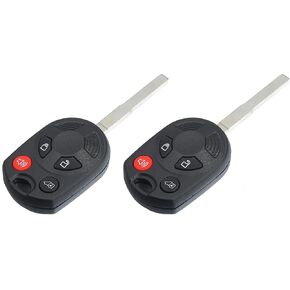 ACROPIX 315 MHz 4 Buttons MPV Passenger Van Cargo Keyless Entry Remote Key Fob Fit for Ford Transit Transit-150 Transit-250 Transit-350 2015-2020 Cargo OUCD6000022 - Pack of 2 Black