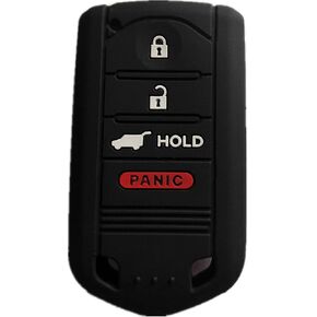 Smart Key Fob Cover Case Protector Keyless Remote Holder for Acura MDX TL TLX ZDX RDX TSX RL ZD IL M3N5WY8145 (Not fit Engine Hold FOB) Black OEM Part Number 267F-5WY8145 KR5434760